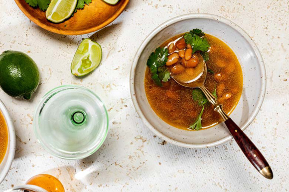 pinto bean broth
