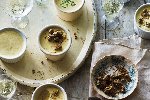 tahini semifreddo