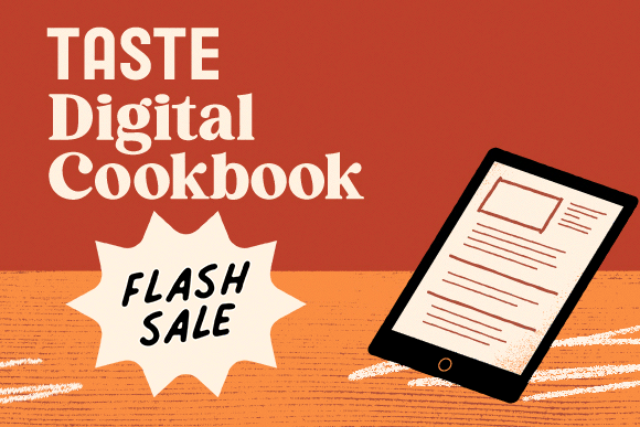 taste digital cookbook flash sale