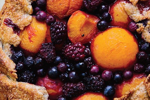 fruit galette